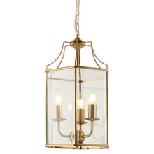 Azure Steel 3 Light Pendant